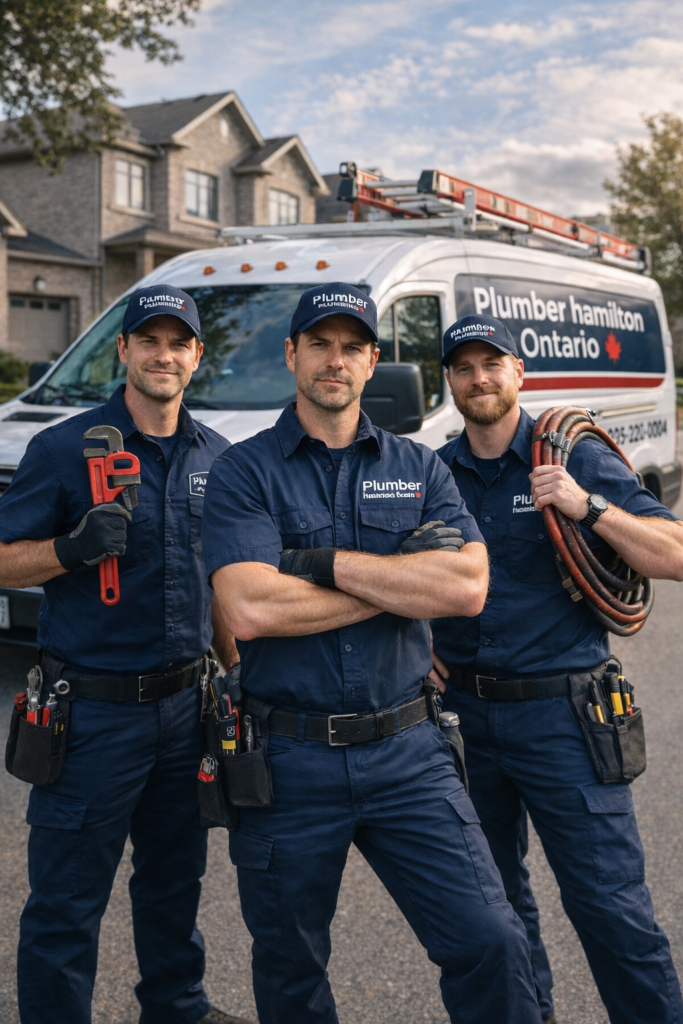 plumbers ready for service in hamilton